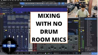 What To Do If You Don't Have Room Microphones On Your Drums (Drum Mixing Tips)