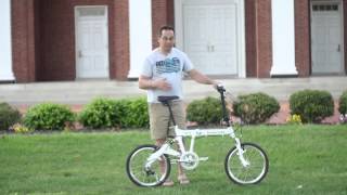 Downtube 9FS Folding Bike Features