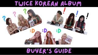 Twice Korean Album Buyer's Guide!