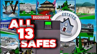 Every SAFE Location in ALL Estate Brookhaven Houses 🔐