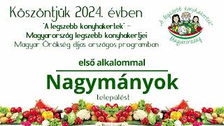 Nagymányok - Tolna megye második 2024. évi csatlakozó települése