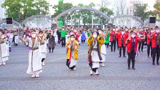 [4K] 総踊り（123YEAR！）　四日市よさこい祭り やったろ舞 2022 (中央)