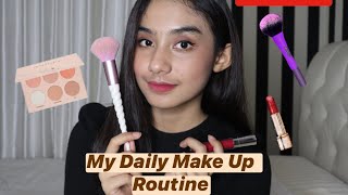 My Daily Make Up Routine| Make Up an Simpel, Gampang, dan Gapake Ribet💄🤩