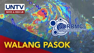 Malakanyang, LGUs, nag-anunsyo ng walang pasok ngayong araw dahil sa #CarinaPH at Habagat