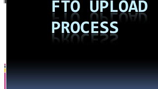 NREGA  FTO upload process