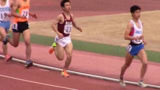 平成28年度兵庫県実業団記録会　男子3000ｍ2組