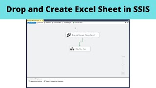 09 Overwrite data to Excel file in SSIS | Export data to excel file using SSIS