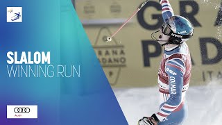 Clement Noel (FRA) | Winner | Men's Slalom | Val D'Isère | FIS Alpine