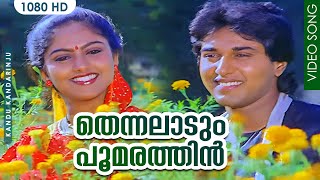 Thennalaadum Poomarathin | Malayalam Movie Song | K.S Chithra | Rahman | Nadiamoidu | Shankar