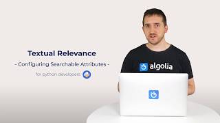 Algolia Build 101 - Configuring Textual Relevance for Python developers