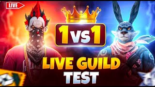 NXT HARDEST GUILD TEST 1V1 100% FAIR TESTING #DAEMON 75_LIVE #AJJU...