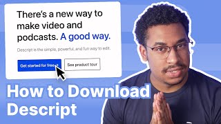 How to download and install Descript