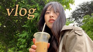 Day off Vlog of a worker in the UK - Visit the Visa Center, Recommend amazing Cafe and Galleries