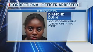 AFFIDAVIT: TDCJ officer caught trying to traffic meth into prison during Smith County sting operatio