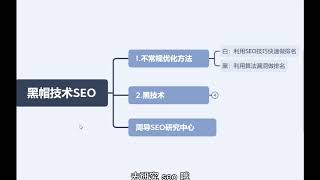 黑帽的快和白帽的稳掌握两者核心排名更快速 #seo优化#搜索引擎