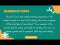 meaning of cross definition of cross and what is cross