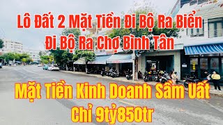 Vị Trí Đắc Địa , Đi Bộ Tắm Biển , Chủ Giảm 1tỷ Lô Đất 2 Mặt Tiền Kinh Doanh Dã Tượng, TTP Nha Trang