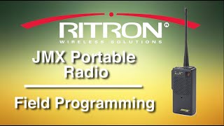 Field Programming Ritron JMX Portable Radios