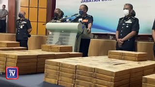 Polis rampas heroin bernilai RM34.1 juta, ketua sindiket ditahan