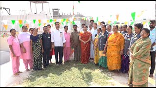 77th Independence Day Celebrations in Ahalya Hospital