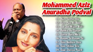 💘❤️💞Anuradha Paudwal Songs||Mohammed Aziz Song|| #AnuradhaPaudwal #Mohammed Aziz