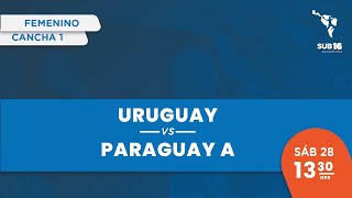 HANDBALL SCA S16 | URUGUAY vs PARAGUAY A | TERCER LUGAR FEMENINO