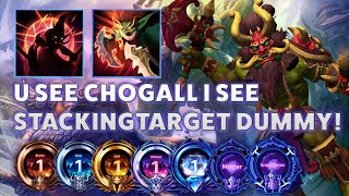 Zuljin Tazdingo - YOU SEE CHOGALL I SEE STACKING TARGET DUMMY! - Bronze 2 Grandmaster S1 2023