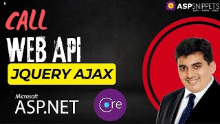 Call ASP.Net Core Web API using jQuery AJAX