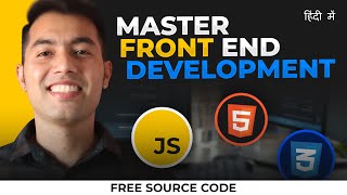 Create Responsive Multipage Website using HTML, CSS & JavaScript in Hindi🔥
