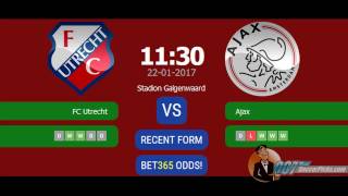 Utrecht vs Ajax PREDICTION (by 007Soccerpicks.com)