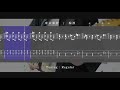 【tab】緑酒 東京事変 guitar cover