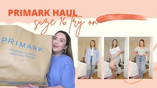 SIZE 16 PRIMARK HAUL APRIL 2021! | first shopping trip after lockdown | jesselleking