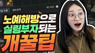 칼트헤르츠 노예해방으로 한방에 9만실링 버는 개꿀팁! 아무 노예나 사지 마세요!! [안겨]