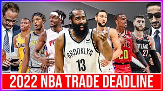 2022 NBA Trade Deadline Stream! - Harden to Sixers! Simmons to Nets! Porzingis to Washington!