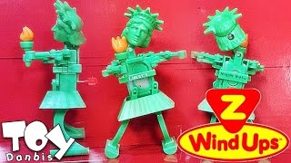 태엽 장난감 춤추는 자유의 여신상 움직이는 동상 완구 구입 리뷰 Z Wind Ups Statue of Liberty