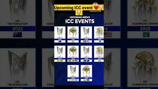 ICC upcoming event 🤯❤#shorts #trending #viral #ytshorts #cricket #viratkohli #ipl #status #vlog #001
