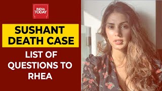 Sushant Singh Rajput Death Case: Questions Asked To Rhea Chakraborty By CBI On Friday