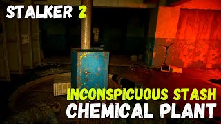 How to get the INCONSPICUOUS STASH in the Chemical Plant region in Stalker 2 🎒 #stalker2 #gamingtips