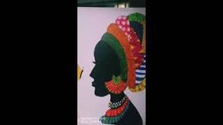 African Lady Easy Painting