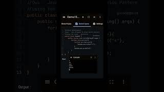 Java Pattern Program - 2