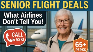 Senior Discounts with Airlines What You Need to Know #traveltips