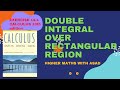 DOUBLE INTEGRAL OVER RECTANGULAR REGION | Section 14.1 | Calculus by ANTON BIVEN DAVIS