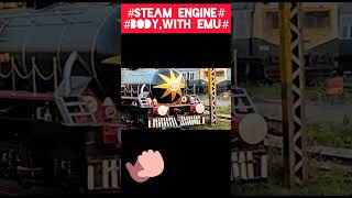 #Steam Engine body with EMU#Traial  at CAR SHED,AVD,CHENNAI#Subscribe#LP,JUNCTION tour#