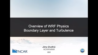 WRF Physics: Boundary Layer and Turbulence
