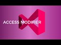 Access Modifier - C# Basics with Visual Studio 2019