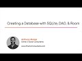 Android Database Skills: Creating a Database with SQLite, DAO, and Room Course Preview