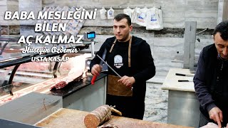 Baba mesleğini bilen aç kalmaz | Hüseyin Özdemir anlatıyor #şenpiliç #ustakasap