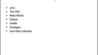 Java Fundamentals - Intro to Java - 09 Java Class Libraries
