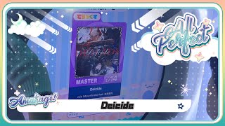 【maimaiでらっくす】Deicide でらっくす譜面 MASTER ALL PERFECT 【直撮り】