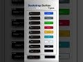 🎨 All Bootstrap Button Types Explained! 💻 | HTML & CSS Guide 🚀🔥 #shorts #shortvideo #video #fyp #ai